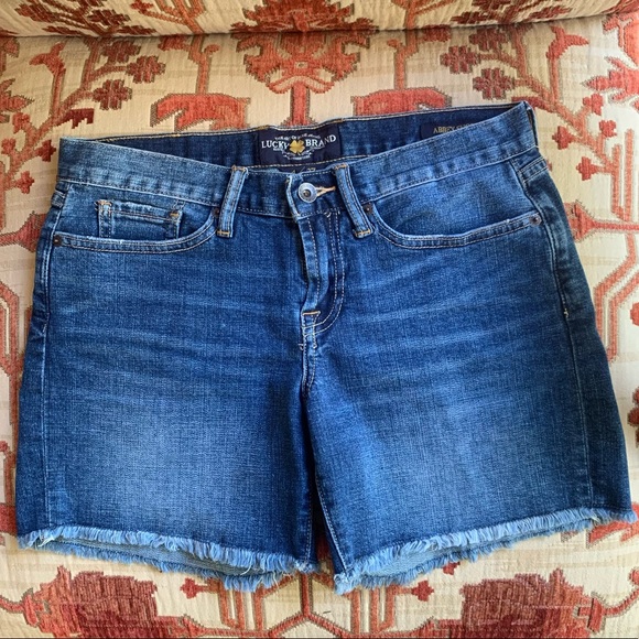 Lucky Brand Abbey denim short size 4 / 27 - Picture 3 of 4